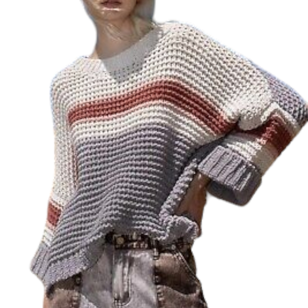 POL Oversized Chunky Chenelle Knit Sweater